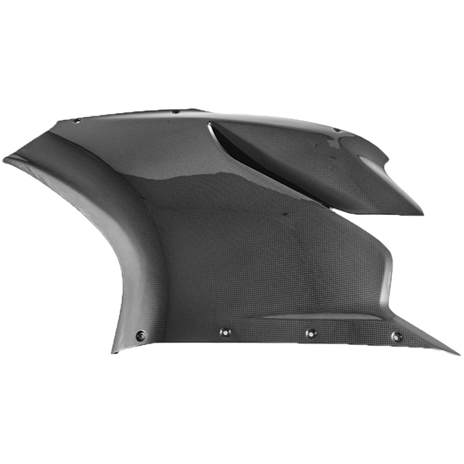 Painel lateral esquerdo em carbono Fullsix para Ducati Panigale 1199/R/S (12-17) 