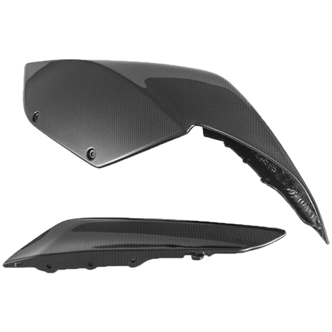 Carenagem traseira (2 peças) esquerda em Carbono Fullsix Ducati Panigale 1299/S (15-18) 