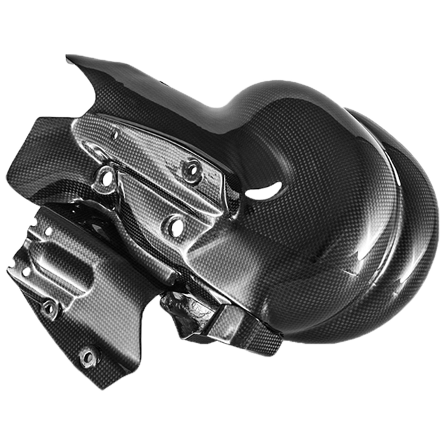 Protetor de calor para coletor Carbon Fullsix Ducati Panigale V4/S/R (18-21) 