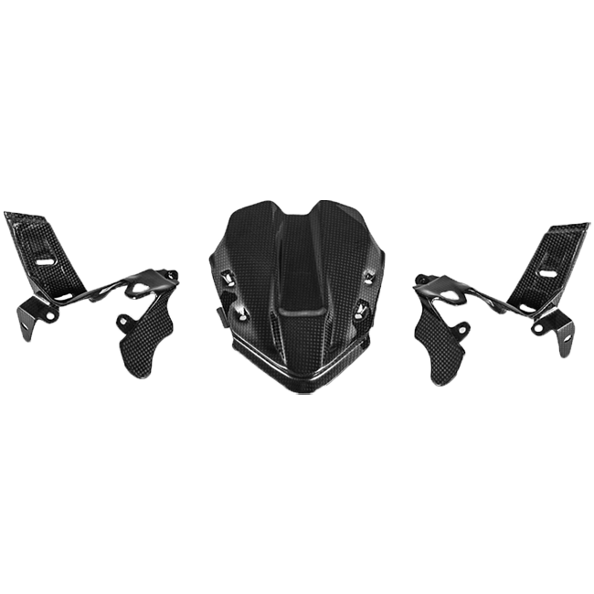 Cobertura de instrumentos "sem GPS" Carbon Fullsix Ducati Panigale V4/S/R (18-24) 