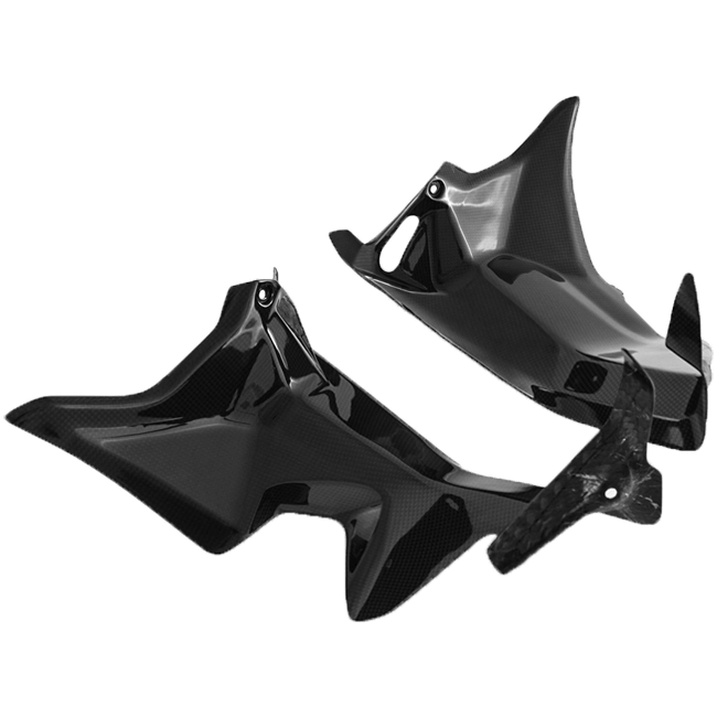 Conjunto de cobertura de túnel de vento em carbono Fullsix Ducati Panigale V4/S (2025) 