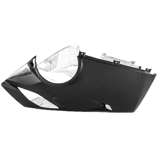 Spoiler de para-choque "Escape de Mercado Secundário" Carbono Fullsix Ducati Panigale V4/S/R (18-21) 