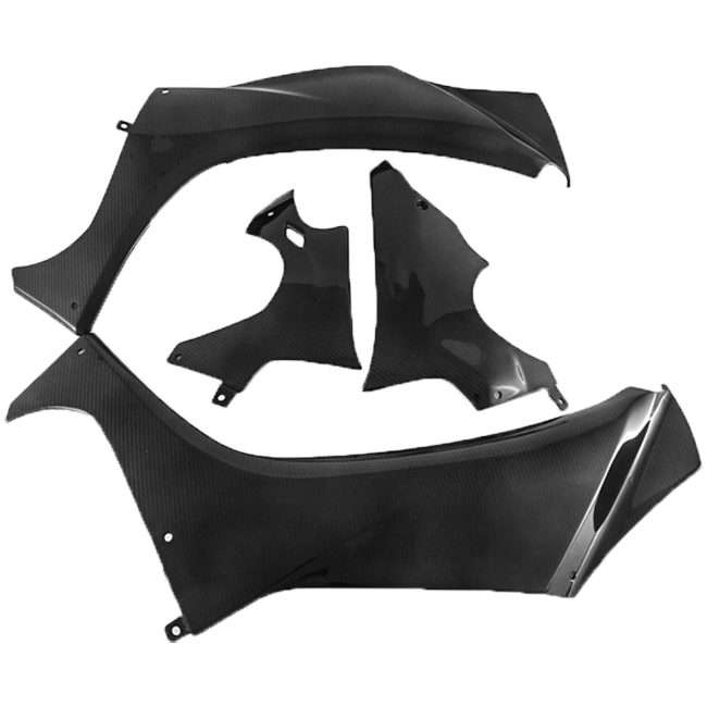 Conjunto de peças laterais de carenagem em carbono Fullsix Yamaha YZF-R1/M RN65 (20-25) 