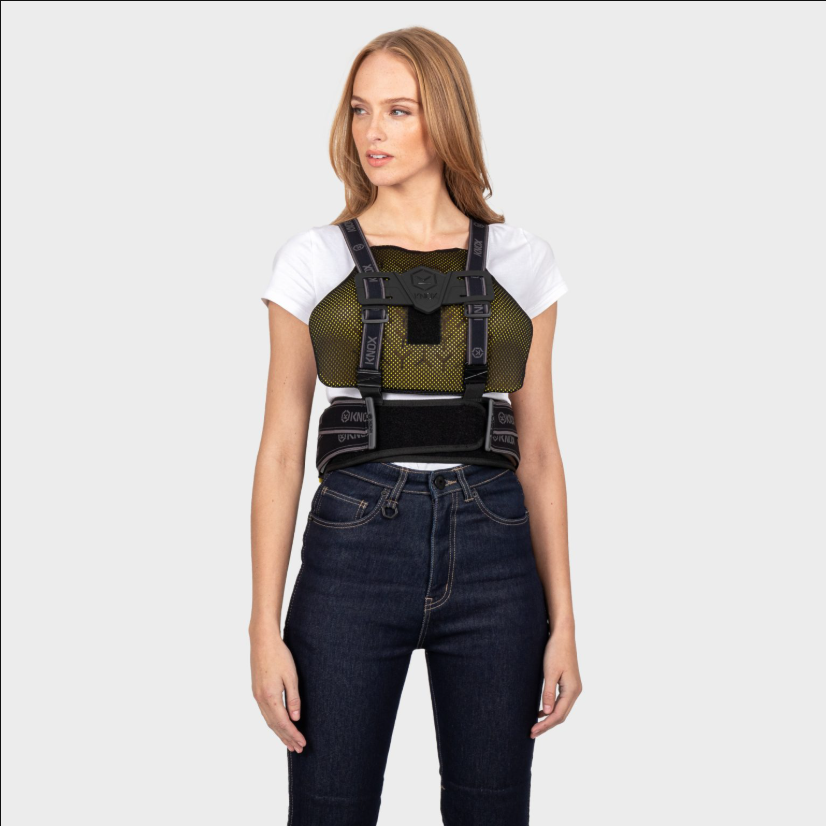 Knox Micro-Lock Protetor de peito | Mulheres | Preto | 1014729044200 