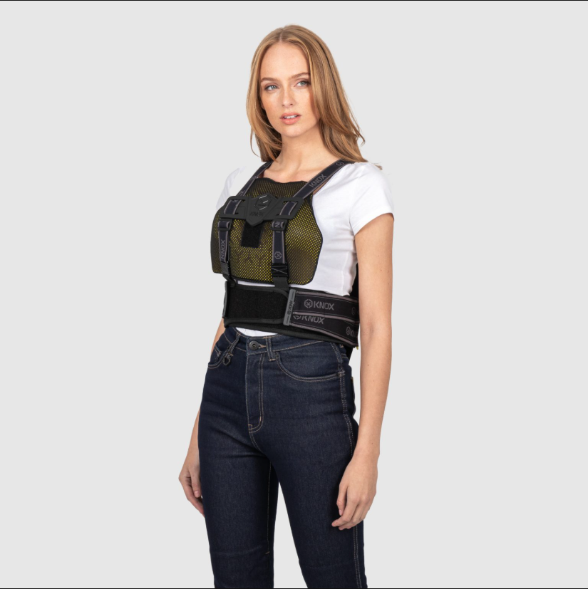 Knox Micro-Lock Protetor de peito | Mulheres | Preto | 1014729044200 