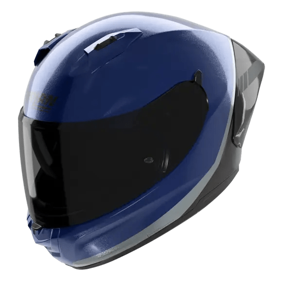 Nolan N60-6 Sport Capacete Pintura Especial Azul Profundo / Preto / Prata 346 