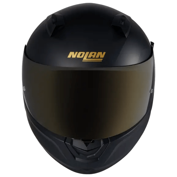 Nolan N60-6 Sport Capacete Aureo Preto / Ouro Acabamento Mate incluído Visor Metálico Ouro 331 