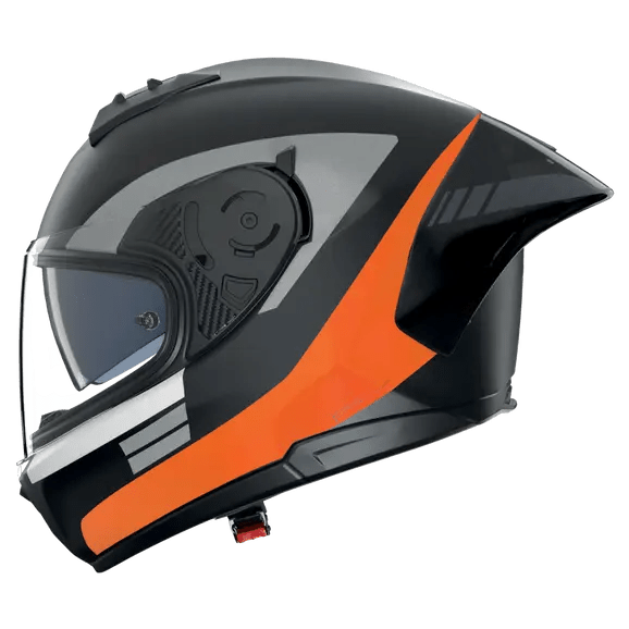 Nolan N60-6 Sport Capacete Contrasto Preto / Laranja / Acabamento Fosco 357 