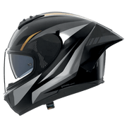Nolan N60-6 Sport Capacete Lesmo Preto / Cinza / Antracite / Ouro / Acabamento Metálico 354 