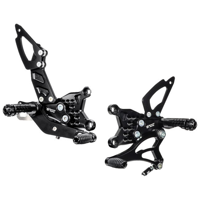 Sistema de pedaleira Bonamici Racing Aprilia RSV4/Factory/R/RR/RF (09-16) A003/4 
