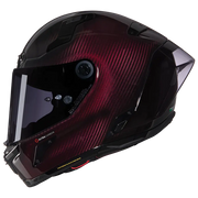 Nolan X-804 RS Capacete Ultra Carbon Brilhante Vermelho Líquido 326 