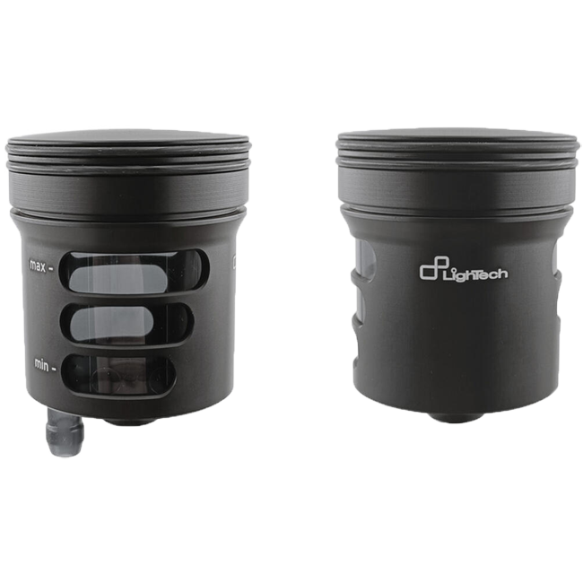 Reservatório de Óleo de Travão e Embreagem LighTech 30 cm³ – Alumínio CNC, colorido | Reservatório Universal para Motocicletas 