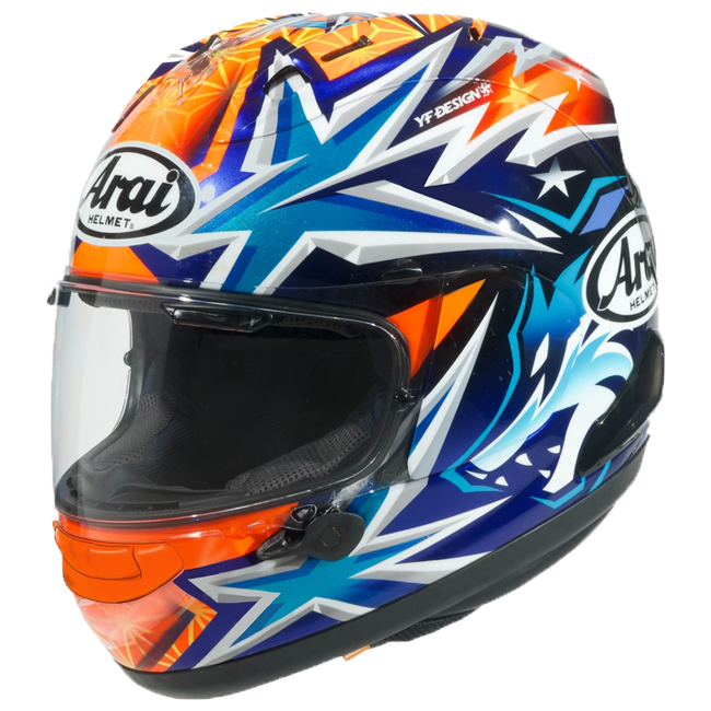 Arai RX-7V Evo Capacete Yuki Okamoto 2025 Réplica Compass 137-0353 