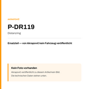 Akrapovic Distanzring P-DR119 — Platzhalter, kein Herstellerfoto verfügbar