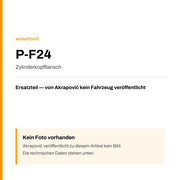 Akrapovic Zylinderkopfflansch P-F24 — Platzhalter, kein Herstellerfoto verfügbar