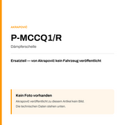 Akrapovic Dämpferschelle P-MCCQ1/R — Platzhalter, kein Herstellerfoto verfügbar
