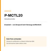 Akrapovic Dämpferschelle P-MCTL20 — Platzhalter, kein Herstellerfoto verfügbar