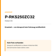 Akrapovic Hülsen-Kit P-RKS250ZC32 — Platzhalter, kein Herstellerfoto verfügbar