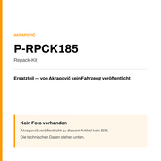 Akrapovic Repack-Kit P-RPCK185 — Platzhalter, kein Herstellerfoto verfügbar