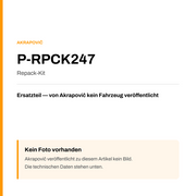 Akrapovic Repack-Kit P-RPCK247 — Platzhalter, kein Herstellerfoto verfügbar