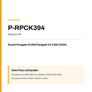 Akrapovic Repack-Kit Ducati Panigale V2 890 / Panigale V2 S 890 (26-26) P-RPCK394 — Platzhalter, kein Herstellerfoto verfügbar
