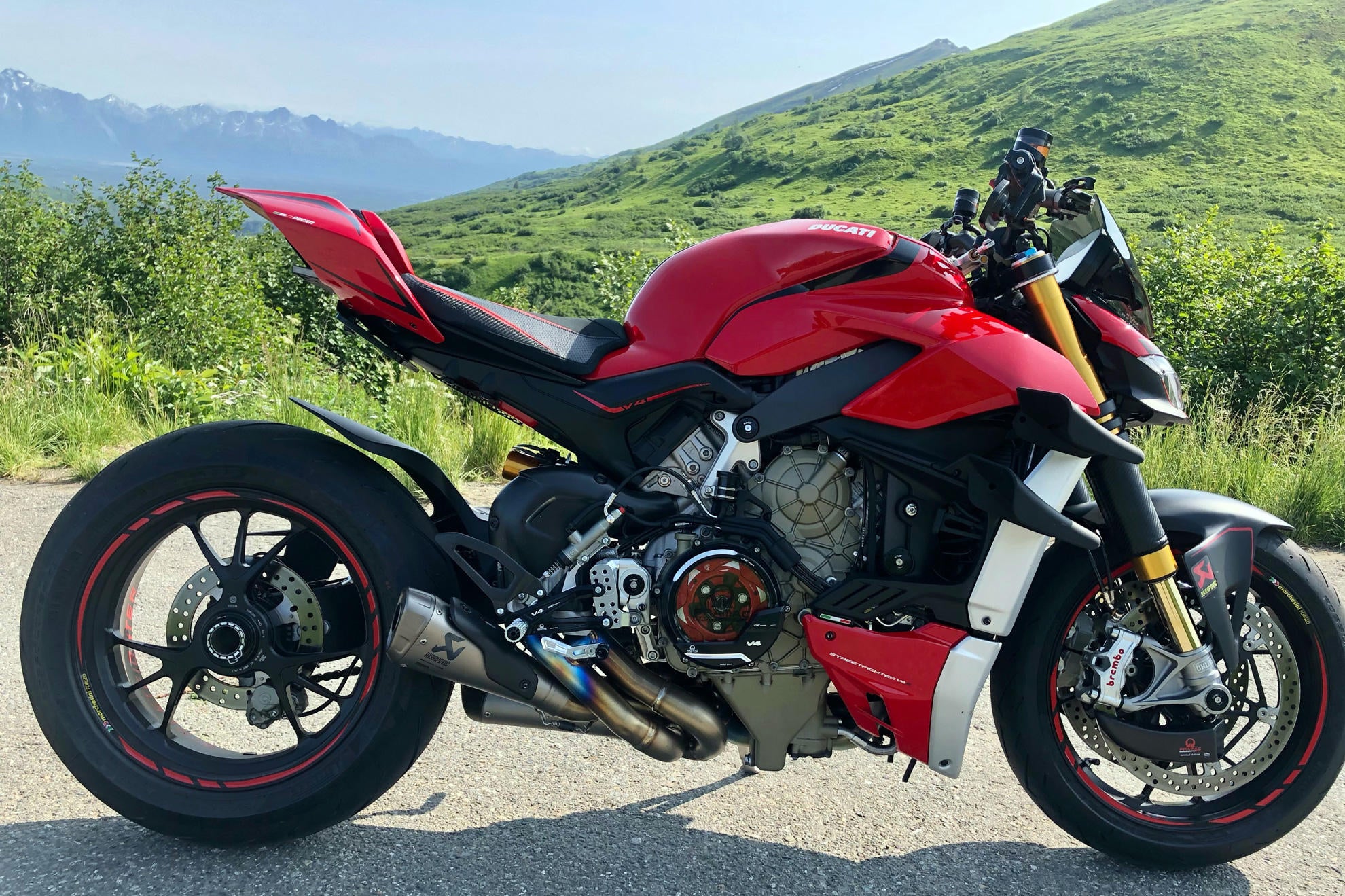 Protetor de embreagem em alumínio capa de proteção Pramac Racing Edição Limitada CNC Racing Ducati Panigale V4/S (2025) PR310BPR 