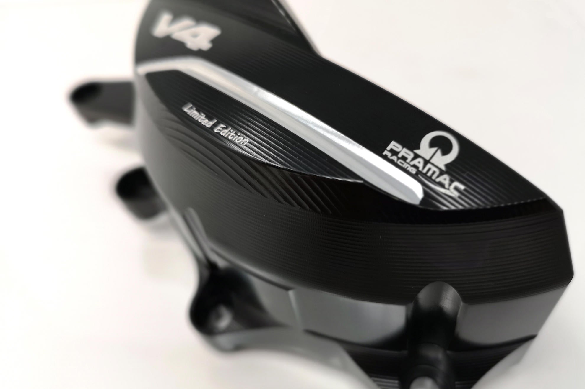 Protetor de alternador em alumínio, capa de proteção Pramac Racing Edição Limitada CNC Racing Ducati Panigale V4/S/R (25-26) PR311BPR 