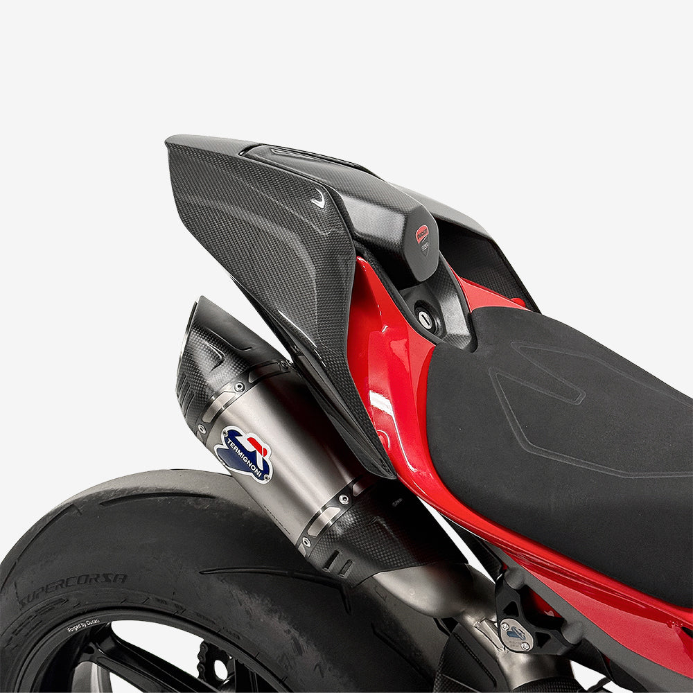 Sistema de escape completo em titânio Termignoni para Ducati Panigale V4/S (25-26) D23109400TTC 