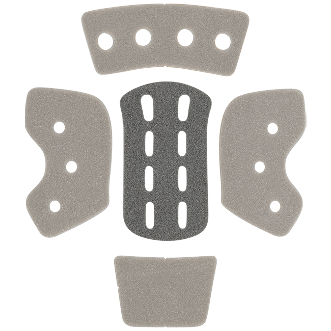 Conjunto de Almofadas Shoei Polster-Pads Soft L (XPRO) Tipo-P Inlays de Tuning para ajuste de ajuste para X-SPR Pro 