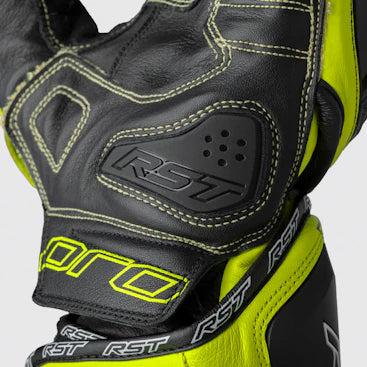 RST Pro Series GP D3O luvas de couro para moto | Homem | Azul/Branco | 103715 
