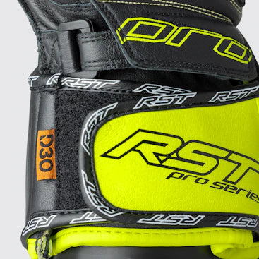 RST Pro Series GP D3O luvas de couro para motociclo | Homem | Vermelho/Preto | 103715 