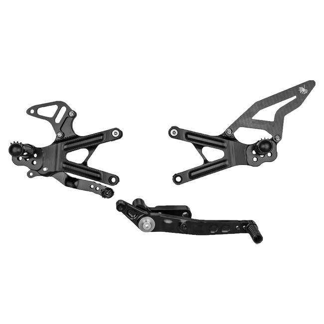 Sistema de escape Spider Racing Yamaha YZF-R1/M RN32, RN49 e RN65 (15-25) 10.Y26 