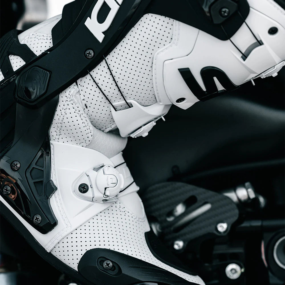 Botas de moto Sidi Rex Air Branco/Preto 203 