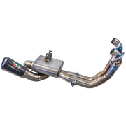 Sistema de escape completo Austin Racing Titanium V3 Mini Aprilia RS 660 (20-26) 