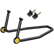 Suporte de roda traseira em aço LighTech com suportes deslizantes ajustáveis RSF045P 