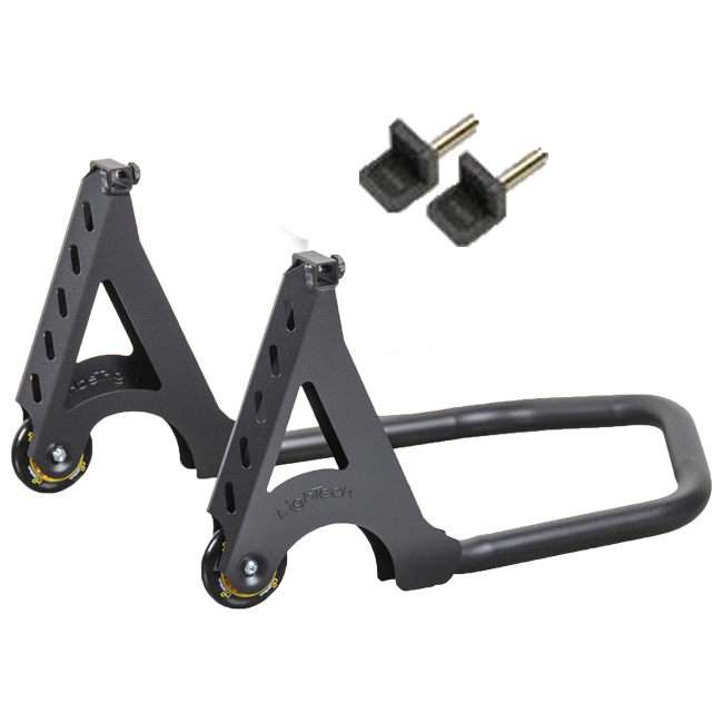 Suporte de roda traseira em aço LighTech com suporte de deslizamento ajustável RSF21P 
