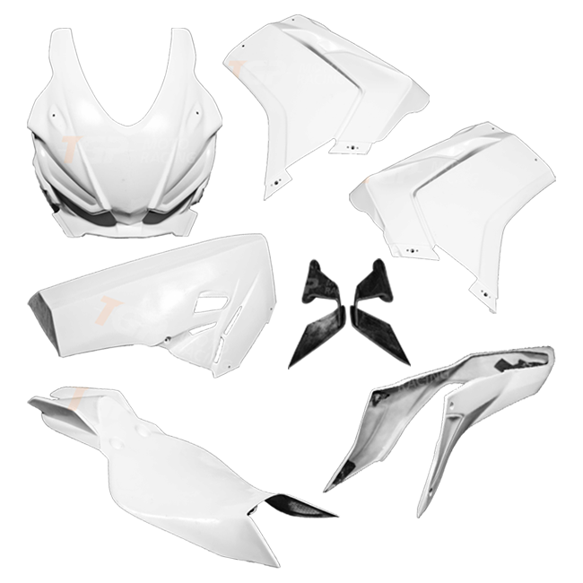 Conjunto completo de carenagens em fibra de vidro PlasticBike para Aprilia RSV4/RR/1100 Factory (25-26) (Cópia) 