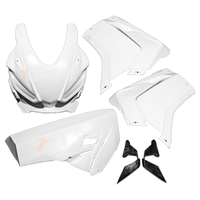 Conjunto Frontal Carénagem de Corrida PlásticoBike Aprilia RSV4/RR/1100 Factory (25-26) 