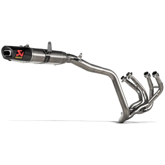 Linha de Evolução Akrapovic Titânio Honda CBR 600 RR PC69 (24-25) S-H6E5-ACT 