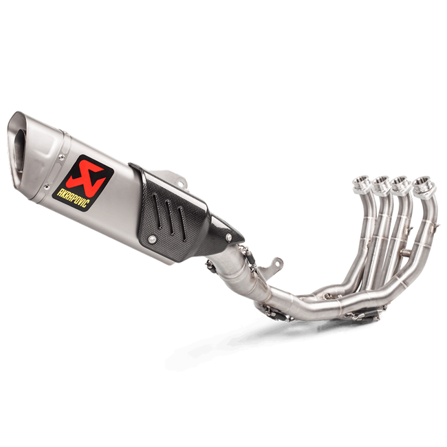 Linha de Evolução Akrapovic (Titânio) Yamaha YZF-R6 (08-25) S-Y6E9-APT 