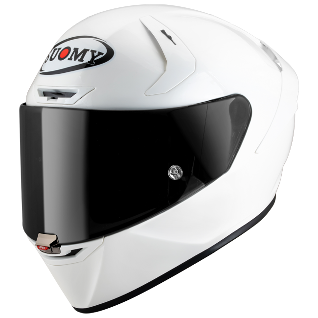 Suomy SR-GP Evo Capacete Plain Pearl White Glossy K6S200W3 