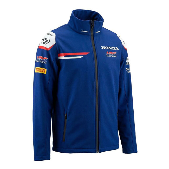 Honda HRC Racing Team Zip Sweat-Jacke Azul Replica 2026 Homem IXON 