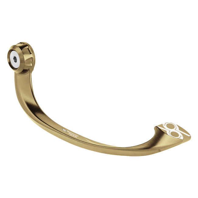 Guarda de Alavanca de Travão em Alumínio EVO – Proteção de Alavanca de Travão para Guidão OE Kawasaki ZX-4 RR (23-25) Bonamici Racing LPRR2 