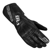 Spidi STS-3 Sport Luvas de pele para motociclo | Mulheres | Preto | A220026 