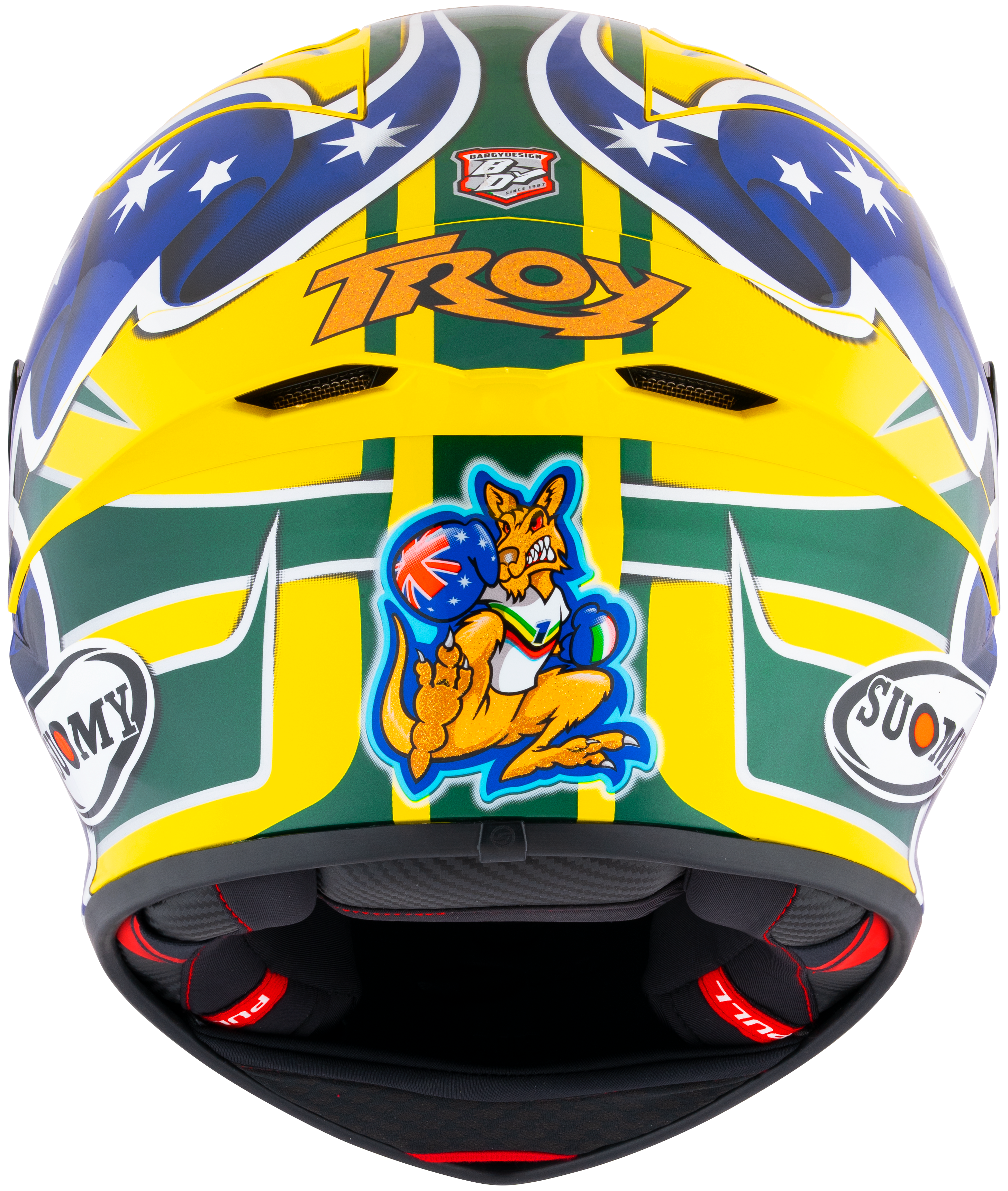 Capacete Suomy S1-XR GP Troy Bayliss Replica 2005 K6SX0002 