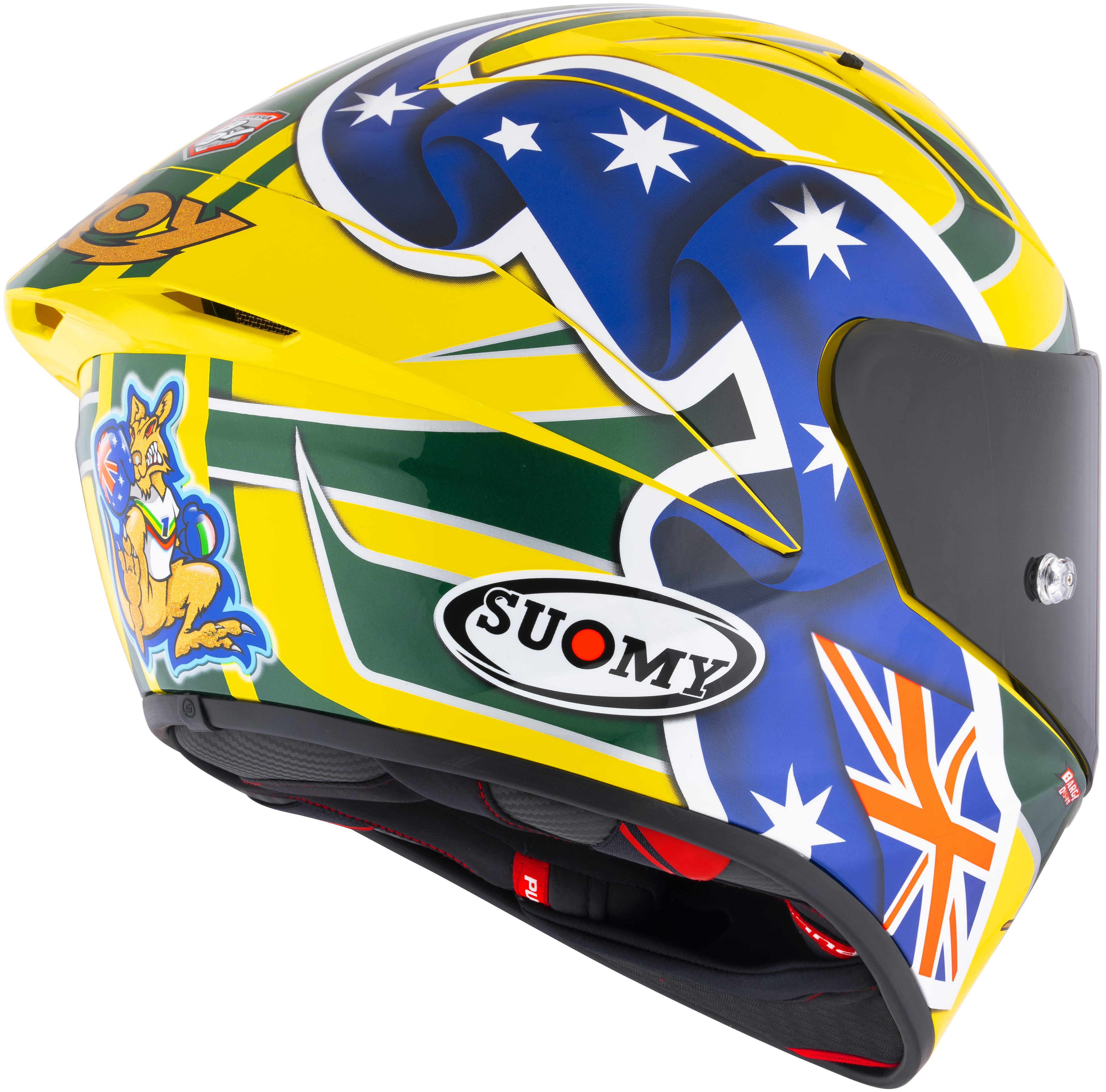 Capacete Suomy S1-XR GP Troy Bayliss Replica 2005 K6SX0002 