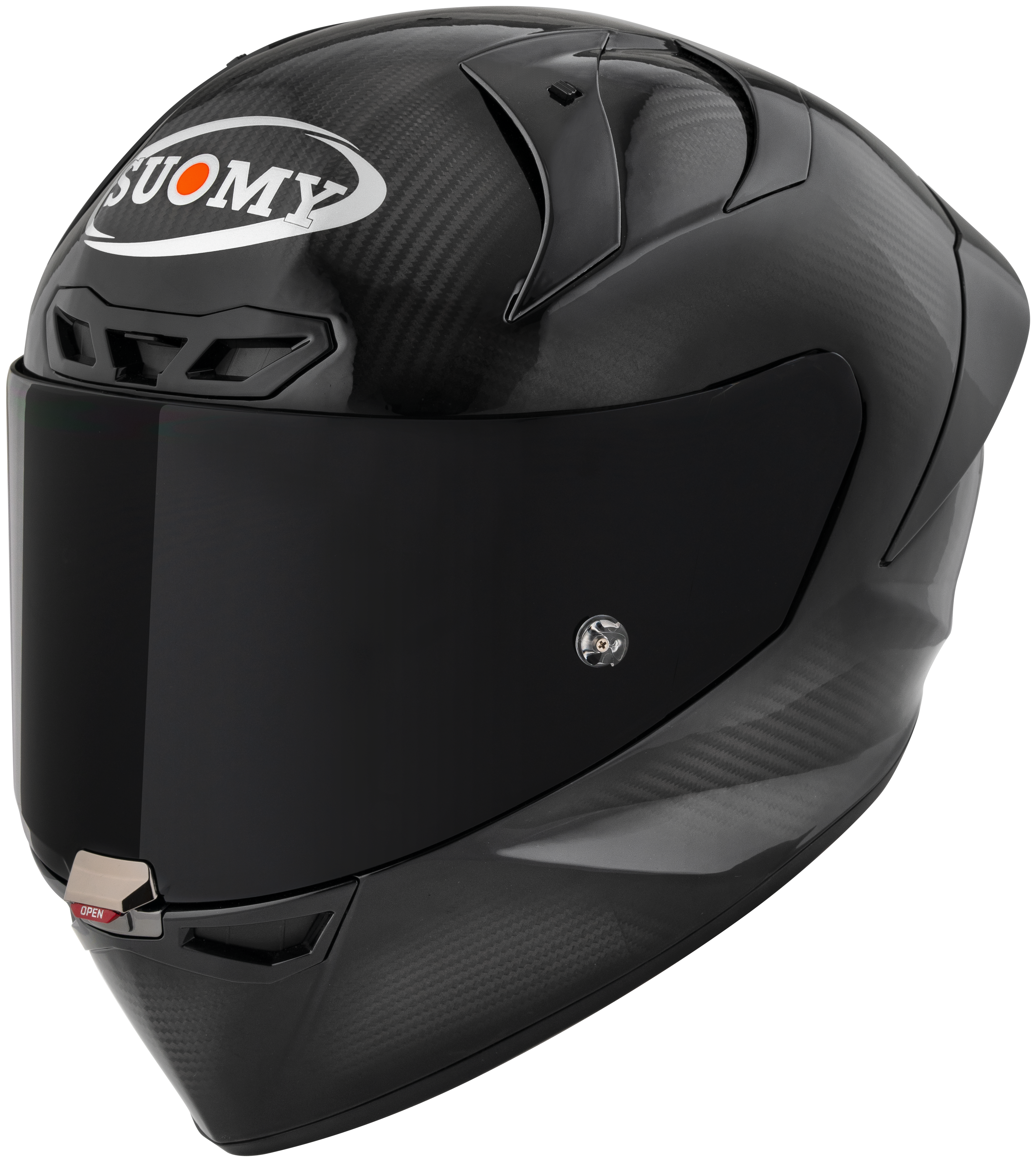 Capacete Suomy S1-XR GP Carbono brilho vista carbono K6SX0004 