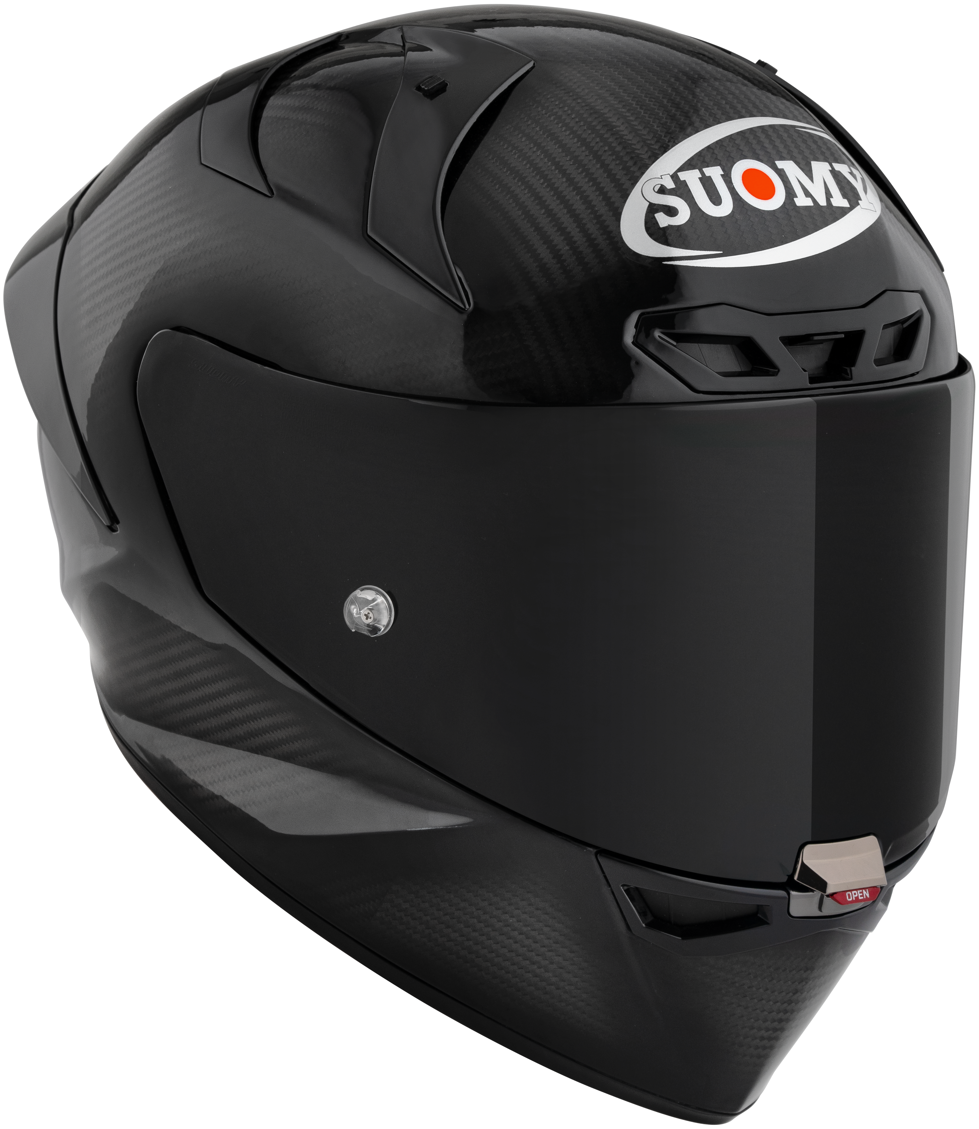 Capacete Suomy S1-XR GP Carbono brilho vista carbono K6SX0004 