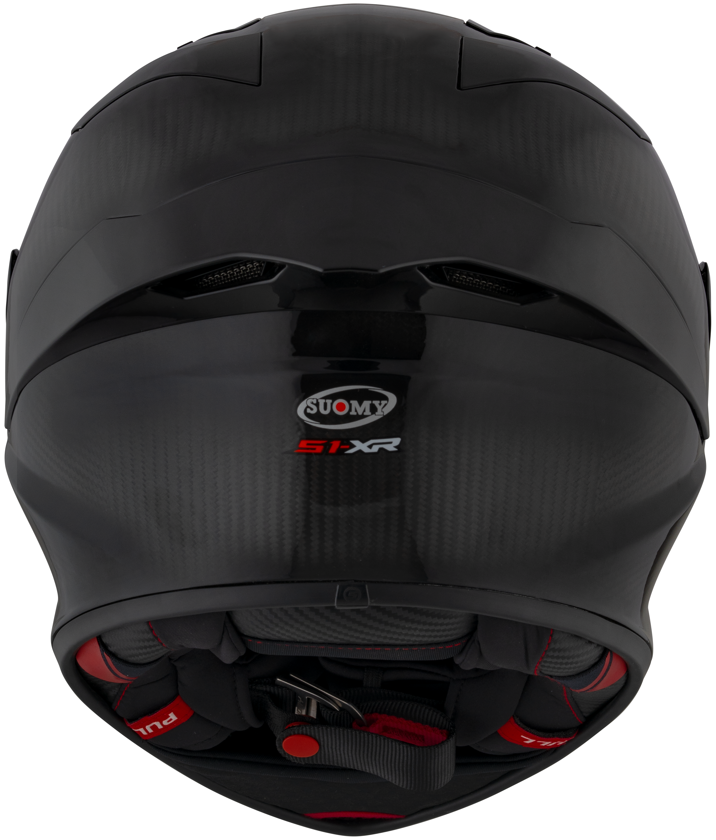 Capacete Suomy S1-XR GP Carbono brilho vista carbono K6SX0004 
