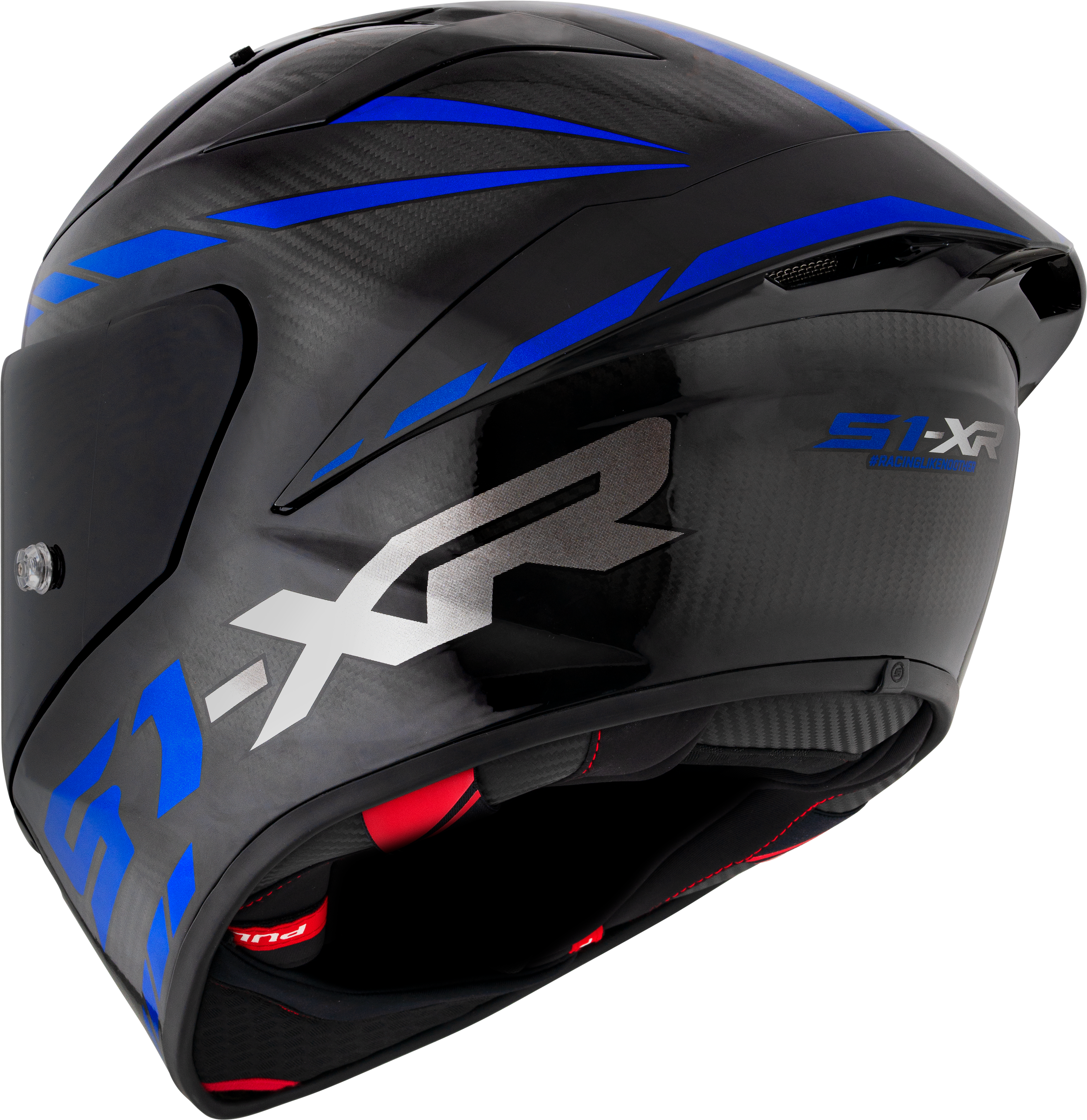 Capacete Suomy S1-XR GP Carbon Hypersonic Azul K6SX0006 